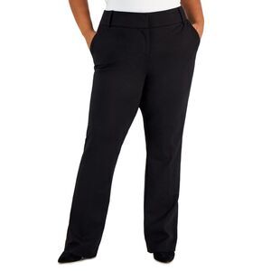 Alfani Plus Size Pressed Ponte Knit Trousers